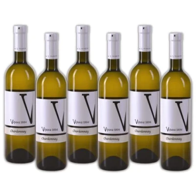 Abbildung von VIPAVA 1894 Weißwein Chardonnay 2021, von Hand gelesener trockener ( 6 x 0.75 l )