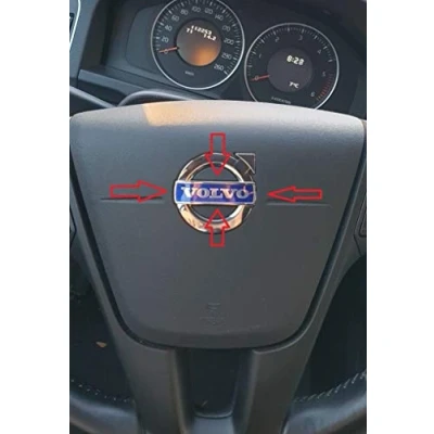 Abbildung von Lenkrad Volvo Original Emblem Zeichen Logo Airbag V40 S60 V60 XC60 V70 XC70 S80