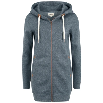Abbildung von Oxmo Oxvicky Sweatjacke, Damen, Größe: Medium, Ins bl mel