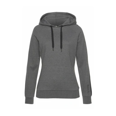 Abbildung von Bench Kapuzenpullover anthrazitmeliertschwarz, Damen, Größe: 40/42, Anthrazit meliert schwarz