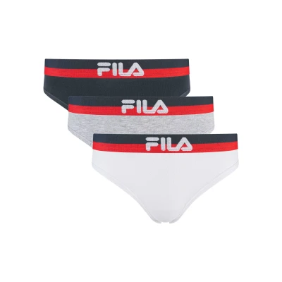 Abbildung von Fila Slip, (Packung, 3 St.), mit elastischem Logobund, Woman Culotte