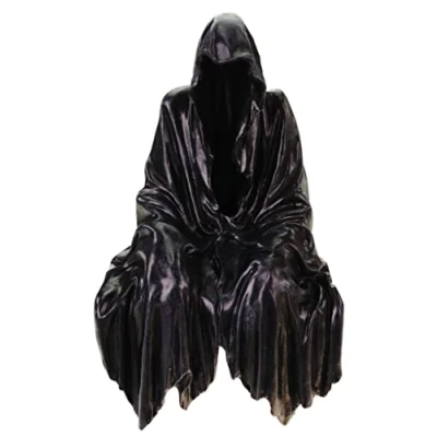 Abbildung von Joh. Vogler GmbH Kantenhocker Sensenmann Grim Reaper ohne Gesicht 23 cm schwarz Figur