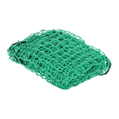 Abbildung von Relaxdays Anhängernetz, dehnbar bis 2x3m, Ladungssicherungsnetz, Abdecknetz Autoanhänger, ungedehnt 1,25x2,1 m, PE, grün