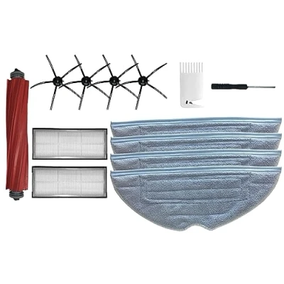 Abbildung von Comedes Saugroboter Zubehör Set 13 teilig, für Xiaomi Roborock S7 S7+ Plus MaxV Pro Ultra T7 T7S Saugroboter, (13 tlg)