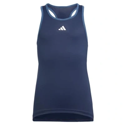 Abbildung von adidas Performance CLUB TANK Unisex Top für Kinder, Größe: 116, Collegiate navy