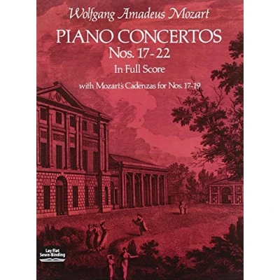 Abbildung von Piano Concertos: Nos. 17 22 in Full Score With Mozart&#039;s Cadenzas for 19 (Dover Orchestral Music Scores)