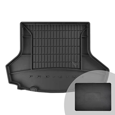 Abbildung von FROGUM ProLine 3D Gummimatte Exklusive Auto Kofferraummatte Kofferraumwanne für Toyota Auris II 2012 2018 Bequemer Organiser Die höchsten Kanten