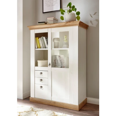 Abbildung von Home affaire Highboard &quot;Cremona&quot;, Höhe 139 cm