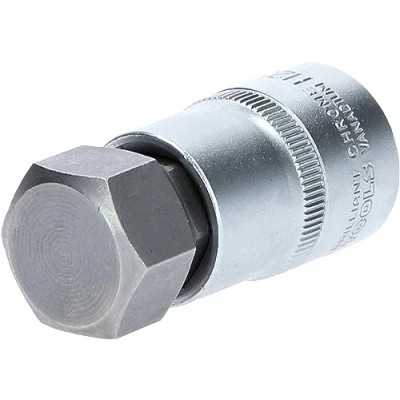 Abbildung von KS TOOLS BT022869 Kraft Stecknuss 55 22 12,5 (1/2&quot;) Innensechskant