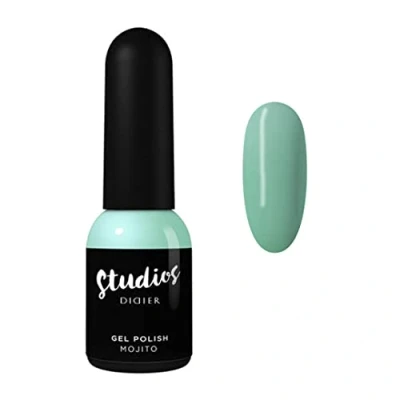 Abbildung von DidierLab Premium UV Nagellack Mojito Gel Farbgel für Gelnägel Auftrag von 1 oder 2 Schichten Nägel Stark Pigmentiert Leicht Aufzutragender Polish