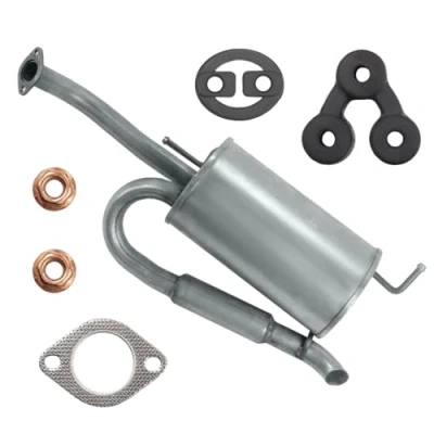 Abbildung von Schalldämpferset Auspuff Endtopf für Chevrolet Matiz 1 I 2005 02/2010 0.8 1.0 Schrägheck