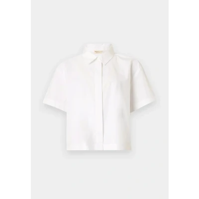 Abbildung von TOM Tailor Denim BOXY Shirt WITH Placket Detail Hemdbluse, Damen, Größe: XS, White