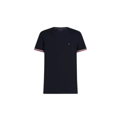Abbildung von Tommy Hilfiger Tshirt basic, Herren, Größe: Small, Desert sky