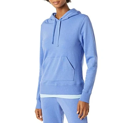 Abbildung von Amazon Essentials Damen Fleece Kapuzenpullover (in Übergröße erhältlich), Blau Heide, M