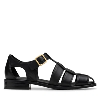 Abbildung von Clarks HANA SUN Riemensandalette, Damen, Größe: 39.5, Black Schuhe