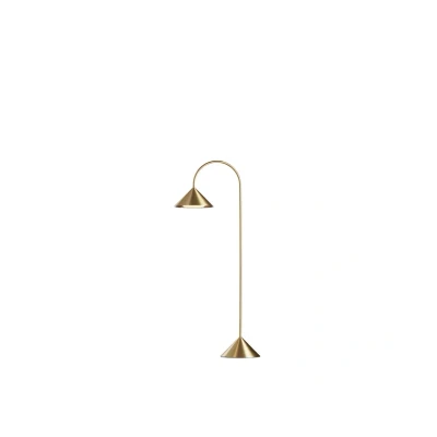 Abbildung von FRANDSEN LED Stehlampe Grasp, messingfarben, Höhe 72 cm