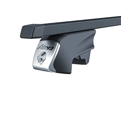 Abbildung von Atera 048410 PKW Dachträger Signo RTD Vierkantprofil Schwarz für Autos mit auffliegender Dachreling Stahl 110 cm