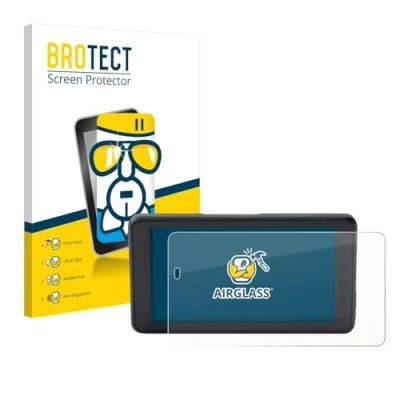 Abbildung von BROTECT Schutzglas für BMW ConnectedRide Navigator Schutzfolie Panzer Folie Glas [Extrem Kratzfest 9H, Anti Fingerprint, Ultra Transparent]