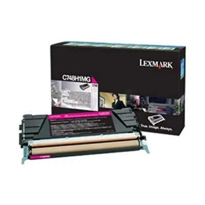 Abbildung von Lexmark C748H1MG Magenta Toner Hohe Kapazität
