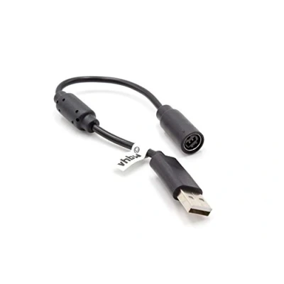 Abbildung von vhbw passend für Microsoft Xbox 360 TV, Video Audio &amp; Konsole Spielkonsolenzubehörkabel