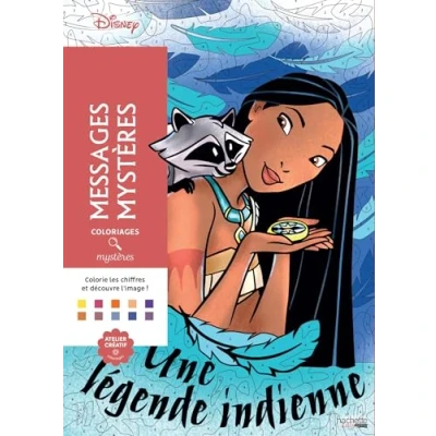 Abbildung von Coloriages mystères Disney Messages