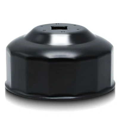 Abbildung von CCLIFE 68 mm Ölfilterschlüssel 3/8&#039;&#039; Ölfilterkappen ÖlFilter Werkzeug Auto 14 kant