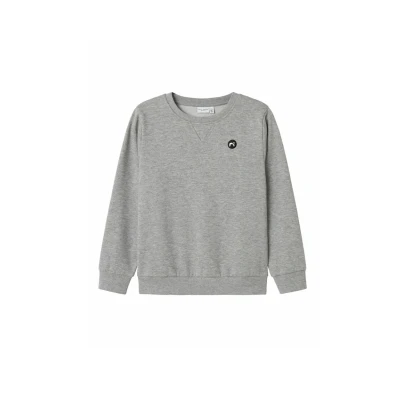 Abbildung von Name IT Jungen Nkmvimo Ls Sweat Bru Noos, Grey Melange, 116 EU