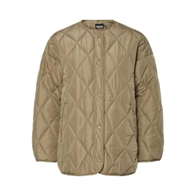 Abbildung von Pieces Pcstella Quilted BC Übergangsjacke, Damen, Größe: Medium, Mermaid