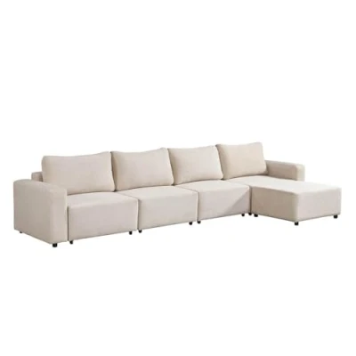 Abbildung von Home Deluxe Modulares Schlafsofa VINA XL 380 x 168 cm Beige