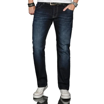 Abbildung von Alessandro Salvarini Regular fit Jeans &quot;ASJulio&quot;, mit geradem Bein