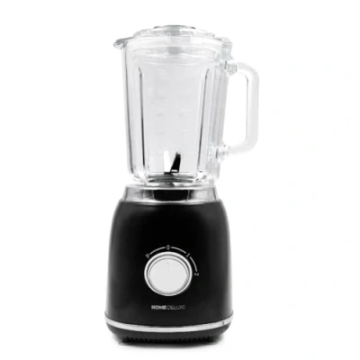Abbildung von HOME DELUXE Standmixer GRANDE Matt Schwarz, 1000 W, Mixer mit 1,5l, 4 Edelst. Klingen, Smoothie Maker