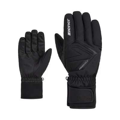 Abbildung von Ziener Herren GATIS Ski Handschuhe/Wintersport wasserdicht atmungsaktiv, black, 10,5