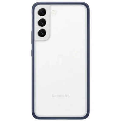 Abbildung von Samsung Galaxy S22 Hülle Kunststoff Hard Case/Backcover Handyhülle Blau