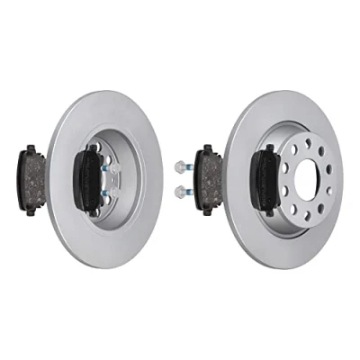 Abbildung von f.becker_line Bremsensatz Bremsscheiben Ø282MM + Bremsbeläge Hinten kompatibel mit VW PASSAT CC B6 Bremsen Set Bremsenset Bremsanlage