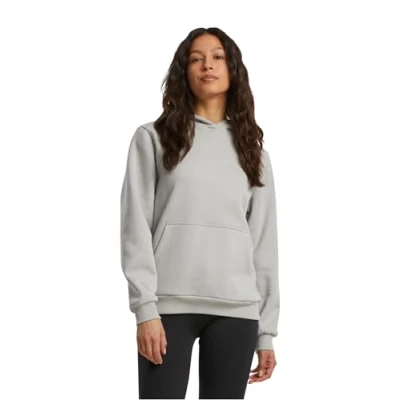 Abbildung von Build Your Brand Damen By289 ladies Fluffy Hoody Sweatshirt, Lightasphalt, M EU
