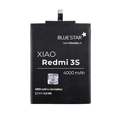 Abbildung von Bluestar Akku Ersatz kompatibel mit Xiaomi Redmi 3S 4000 mAh Austausch Batterie Accu BM47