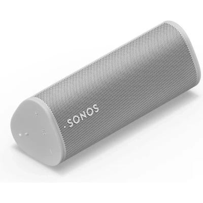 Abbildung von Sonos Roam Leichter, mobiler und wasserdichter Speaker mit Bluetooth, WLAN, mindestens 10 Stunden Akkulaufzeit Voice Control für drinnen draußen Weiss