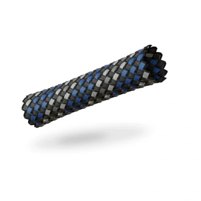 Abbildung von VIABLUE Geflecht / Gewebeschlauch medium (medium blau)
