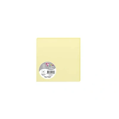 Abbildung von Clairefontaine 1818C Packung (mit 25 Karten Pollen, 135 x mm) 210g, kanariengelb