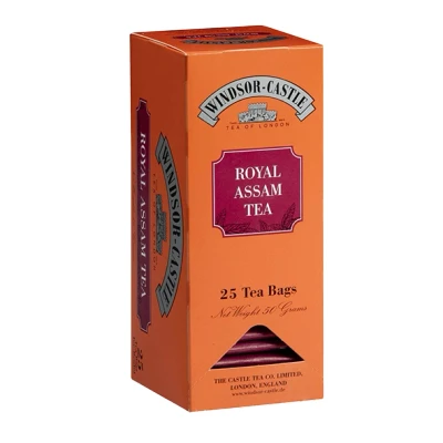Abbildung von Windsor Castle Royal Assam Tea, 25 Aufgussbeutel, 0.05 von FROG.coffee