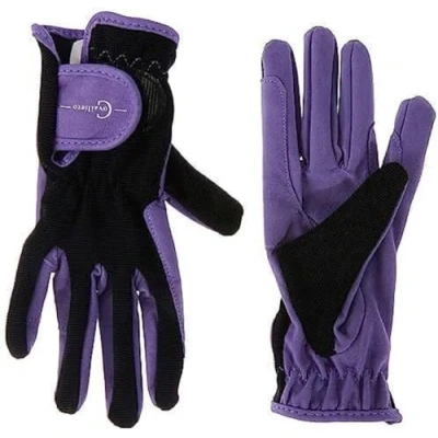 Abbildung von Kerbl Reithandschuhe Reithandschuh Lilli Starlight S black / purple 3210556