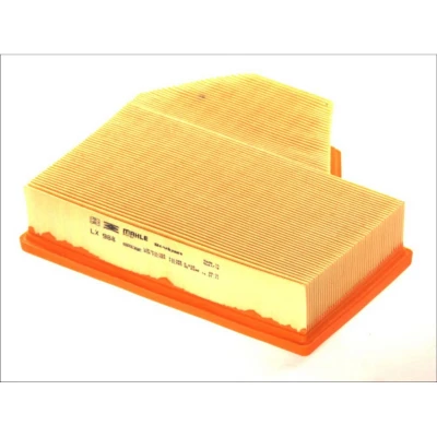 Abbildung von MAHLE ORIGINAL LX 988 Luftfilter 57,3 257 228,6 Filtereinsatz BMW: 5 Limousine, Touring, 6 Coupe