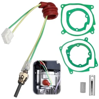 Abbildung von UQTUKO Glühkerze Diesel Standheizung, 12V 2KW 5KW/8KW Standheizung Keramik Parkheizung Reparatursatz Pin Kit Heizung Ersatzteile für Auto Boot Lkw