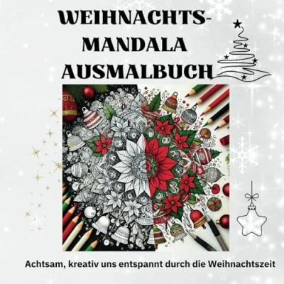 Abbildung von Weihnachts Mandala Ausmalbuch: Achtsam, kreativ uns entspannt durch die Weihnachtszeit