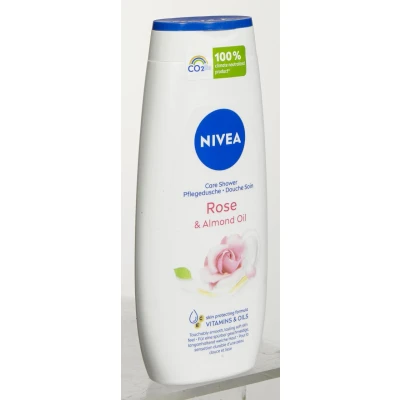 Abbildung von NIVEA Rose &amp; Almond Oil Pflegedusche (250 ml), pH hautneutrales Duschgel mit Mandel Öl, feuchtigkeitsspendende Cremedusche verwöhnendem Rosenduft