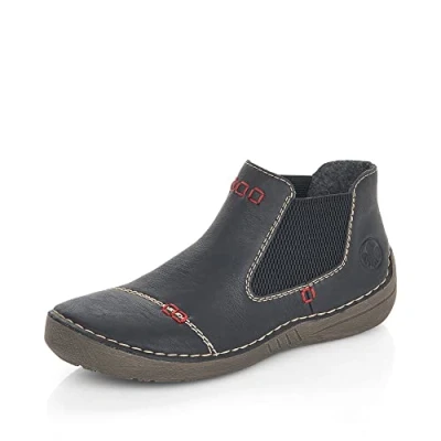 Abbildung von Rieker Ankle Boot, Damen, Größe: 36, Black Schuhe