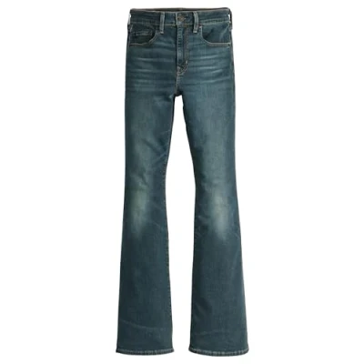 Abbildung von Levi&#039;s 726 HIGH RISE Flare Flared Jeans, Damen, Größe: 25x30, Dark blue denim