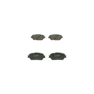 Abbildung von BOSCH 0 986 494 363 Bremsbelagsatz Low Metallic mit Anti Quietsch Blech, Montageanleitung TOYOTA: Camry V Limousine
