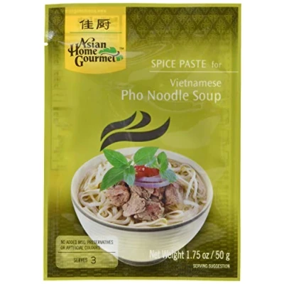 Abbildung von 12x50g Asian Home Gourmet Würzpaste für Pho Suppen Brühe