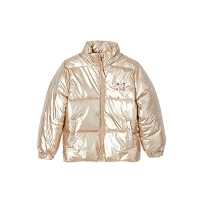 Abbildung von Vertbaudet Mädchen Light Steppjacke in Metallic Optik mit Recyclingmaterial gold 146/152